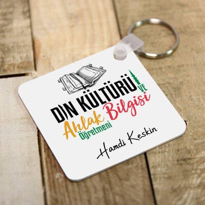 Din Kültürü Öğretmenlerine Hediye Anahtarlık - 1