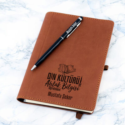 Din Öğretmenlerine Özel Defter ve Kalem Seti - 1
