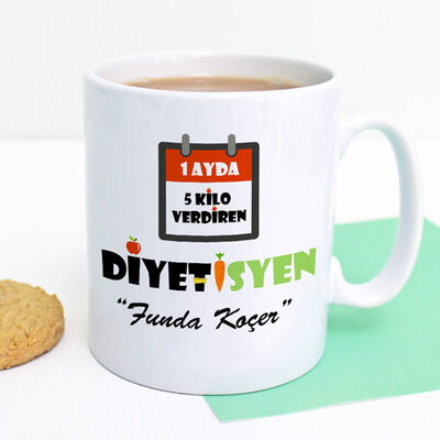 Diyetisyenlere Özel Kahve Kupası - 1