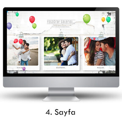 Doğum Gününe Özel Web Sitesi - 4