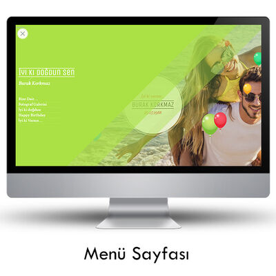 Doğum Gününe Özel Web Sitesi - 7