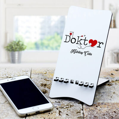 Doktorlara Hediye Telefon Standı - 1