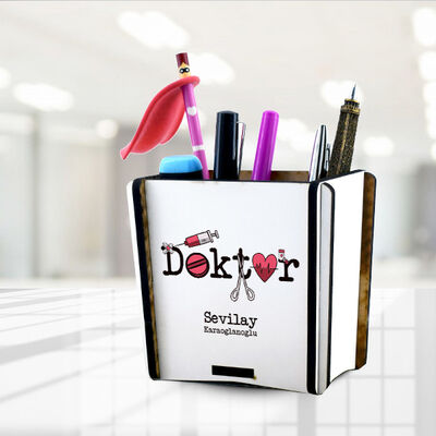Doktorlara Hediyelik İsme Özel Kalemlik - 1