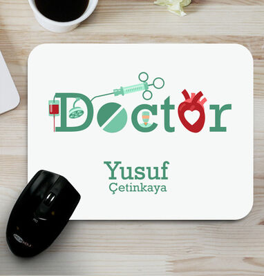 Doktorlara İsme Özel Mousepad - 1