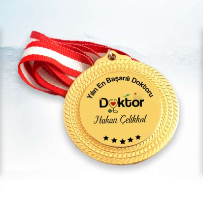 Doktorlara Özel Hediyelik Madalyon - 1