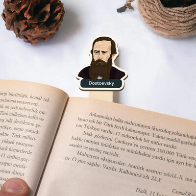 Dostoyevski Esprili Çubuk Kitap Ayracı - 1
