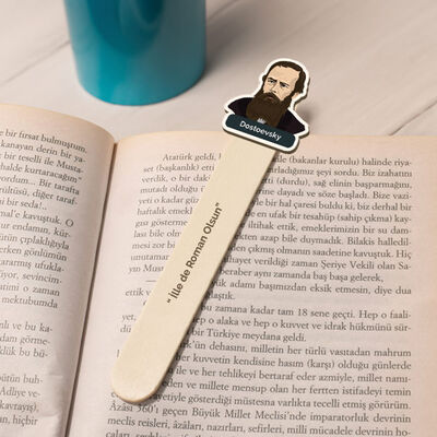 Dostoyevski Esprili Çubuk Kitap Ayracı - 2