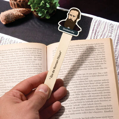 Dostoyevski Esprili Çubuk Kitap Ayracı - 4