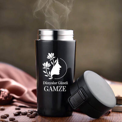 Dünyalar Güzeli İsimli Çelik Termos - 2