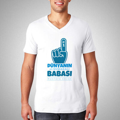 Dünyanın Bir Numaralı Babası Tişört - 1