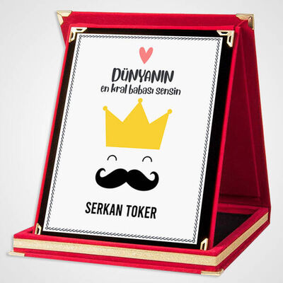 Dünyanın En Kral Babası Plaket - 1