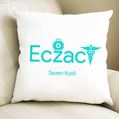 Eczacıya Hediye Kare Yastık - 1