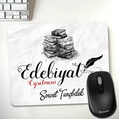 Edebiyat Öğretmenine Hediye Mousepad - 1