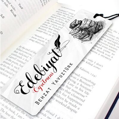 Edebiyat Öğretmenine Özel Kitap Ayracı - 1