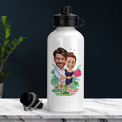 Egzotik Aşıklar Karikatürlü Suluk - 1