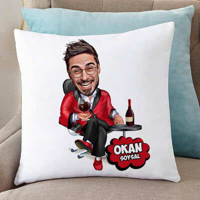 Ehli Keyf Karikatürlü Yastık - 1