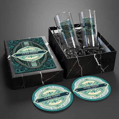 Elegan Tasarımlı İsimli Rakı Bardağı Seti - 1