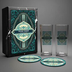 Elegan Tasarımlı İsimli Rakı Bardağı Seti - 2