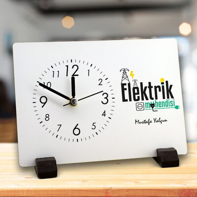 Elektrik Mühendislerine Özel Masa Saati - 1