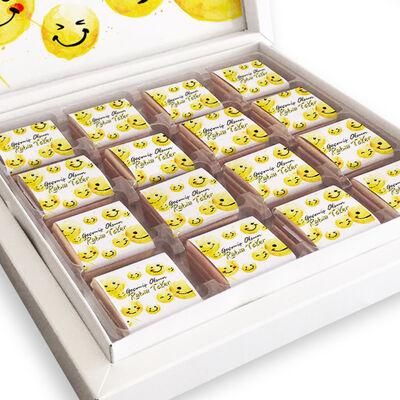 Emoji Geçmiş Olsun Çikolatası - 2