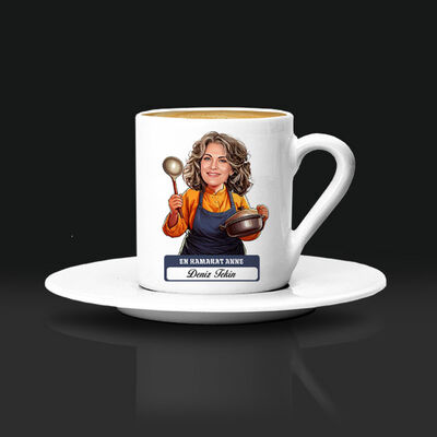 En Hamarat Anne Karikatürlü Kahve Fincanı - 3