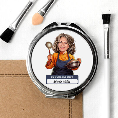 En Hamarat Anne Karikatürlü Makyaj Aynası - 2