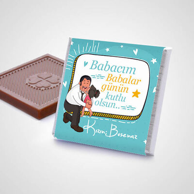 En Tatlı Baba Hediyelik Çikolata Kutusu - 2