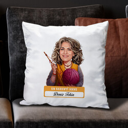 En Tonton Anne Karikatürlü Yastık - 1