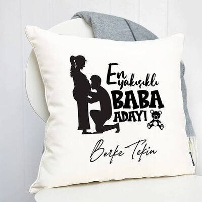 En Yakışıklı Baba Adayı Yastık - 1