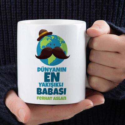 En Yakışıklı Baba Kupa Bardak - 1