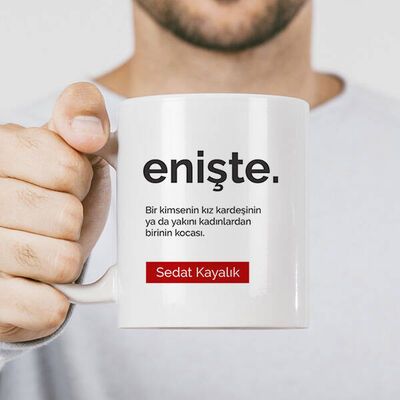 Enişte Kime Denir Kupa Bardak - 1