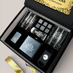 Erkeğe Hediye Diamond Crown Advanced Viski Seti - 2