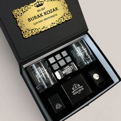 Erkeğe Hediye Diamond Crown Advanced Viski Seti - 1