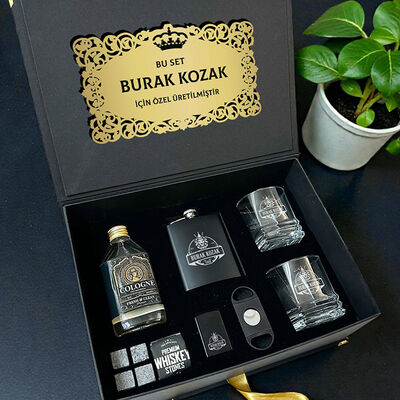 Erkeğe Hediye Diamond Crown Premium Viski Seti - 2