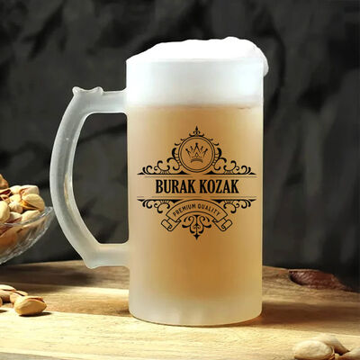Erkek Arkadaşa Şık Hediye Bira Bardağı - 1