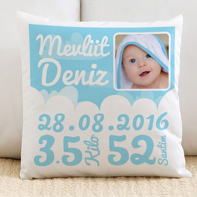 Erkek Bebek Doğum Özellikleri Yastık - 1