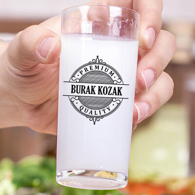 Erkek Sevgiliye Premium Tasarım İkili Rakı Bardağı - 3