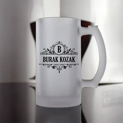 Eşsiz Tasarımlı Özel Hediye Bira Kadehi - 2