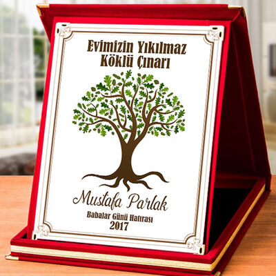 Evimizin Çınarı Babam Plaketi - 1