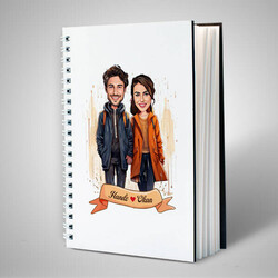 Eylül Ayında Aşk Karikatürlü Defter - 2