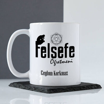Felsefe Öğretmenlerine Hediye Kupa Bardak - 1