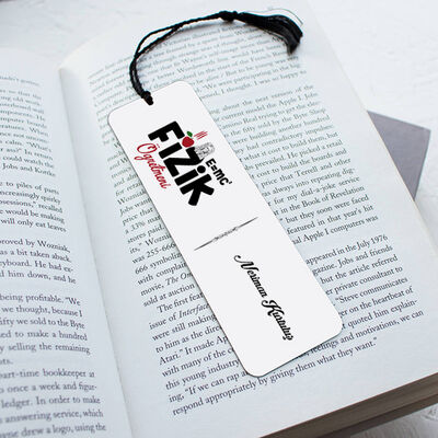 Fizik Öğretmeni İçin Hediyelik Kitap Ayracı - 1