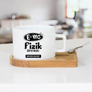 Fizik Öğretmeni Temalı Çay Fincanı - 1