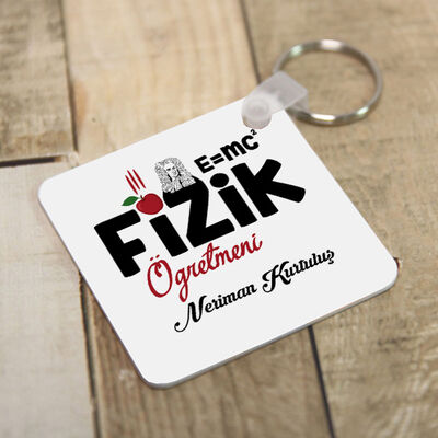 Fizik Öğretmenlerine Hediye Anahtarlık - 1