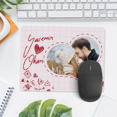 Fotoğraflı Romantik Mousepad - 3