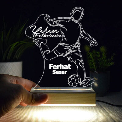 Futbolculara Özel 3d Led Lamba - 2