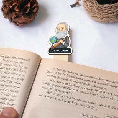 Galileo Esprili Çubuk Kitap Ayracı - 1