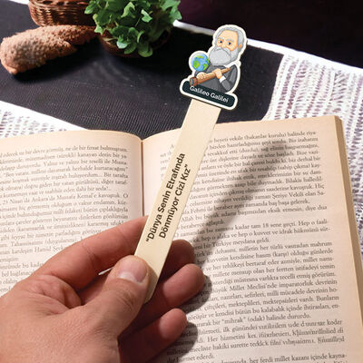 Galileo Esprili Çubuk Kitap Ayracı - 4