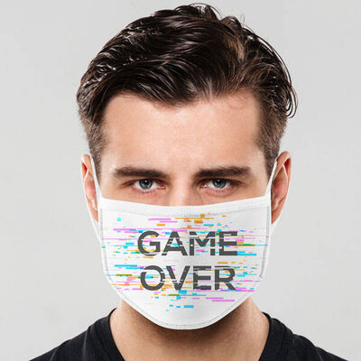 Game Over Tasarım Maske - 1