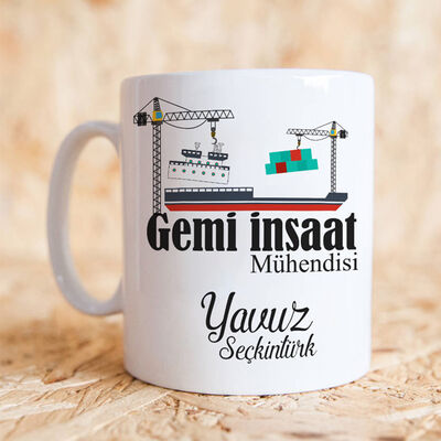 Gemi İnşaat Mühendisine Hediye Kupa - 1